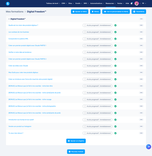 DIGITAL FREEDOM : mon système de produits digitaux à 8K€ /mois