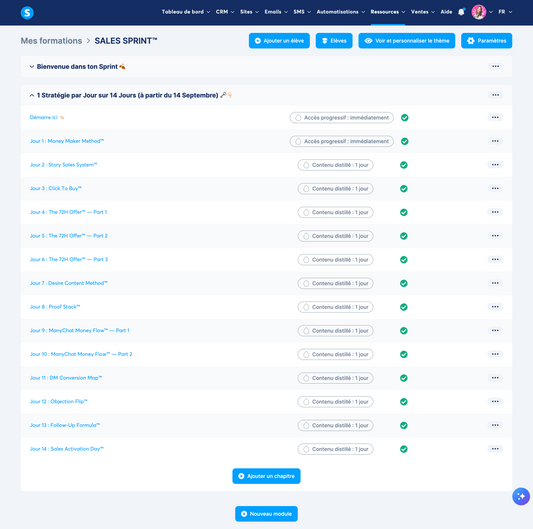 BLUEPRINT : Le Plan étape par étape pour passer à ton prochain level business : de la 1ère vente à 10k€/mois