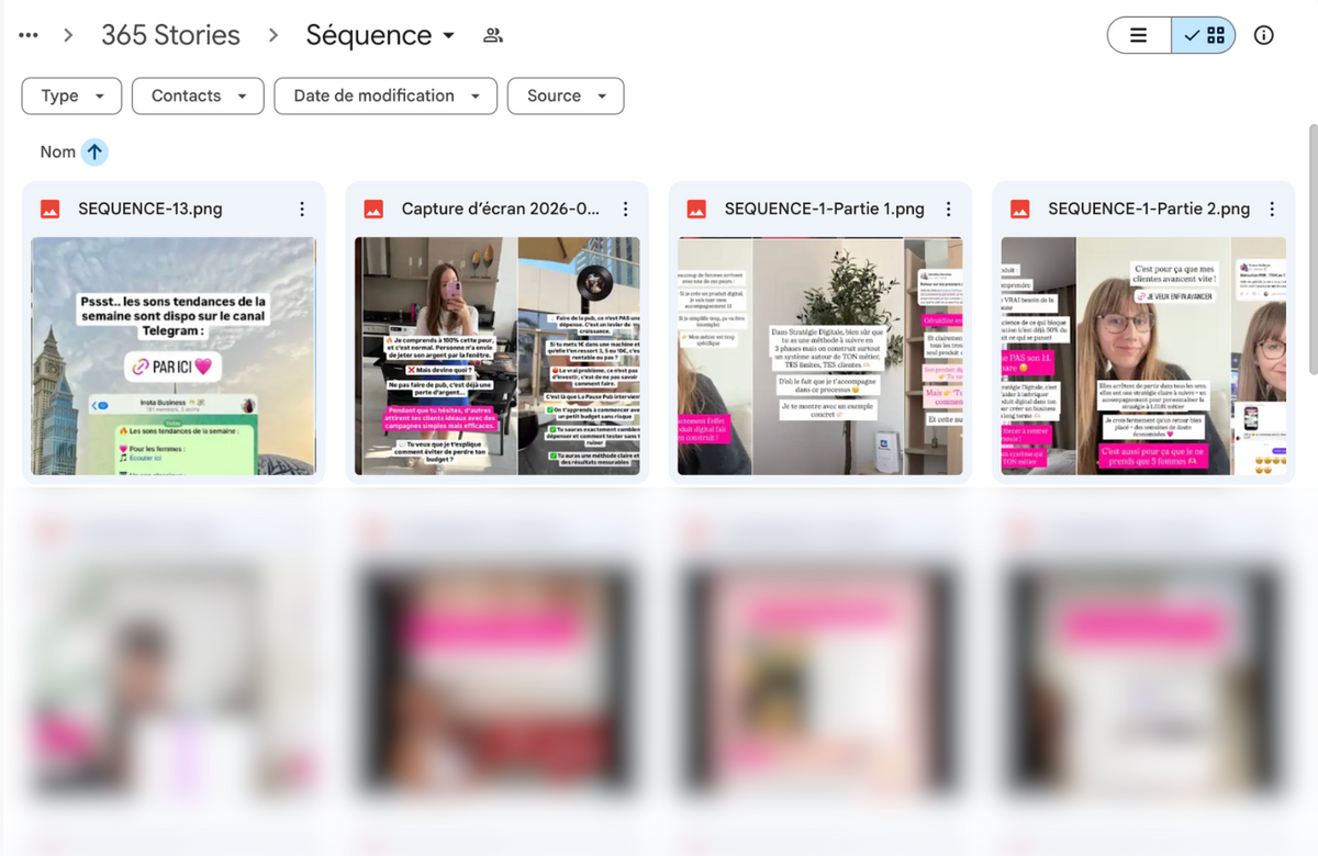 365 Stories : 365 idées de stories à poster sur insta + 140 screens de mes propres story à copier !