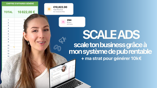 SCALE ADS : scale ton business grâce à mon système de pub rentable