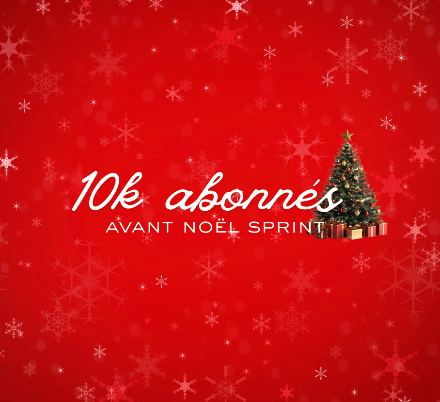 [PRÉ-VENTE] 10k abonnés avant Noël SPRINT™