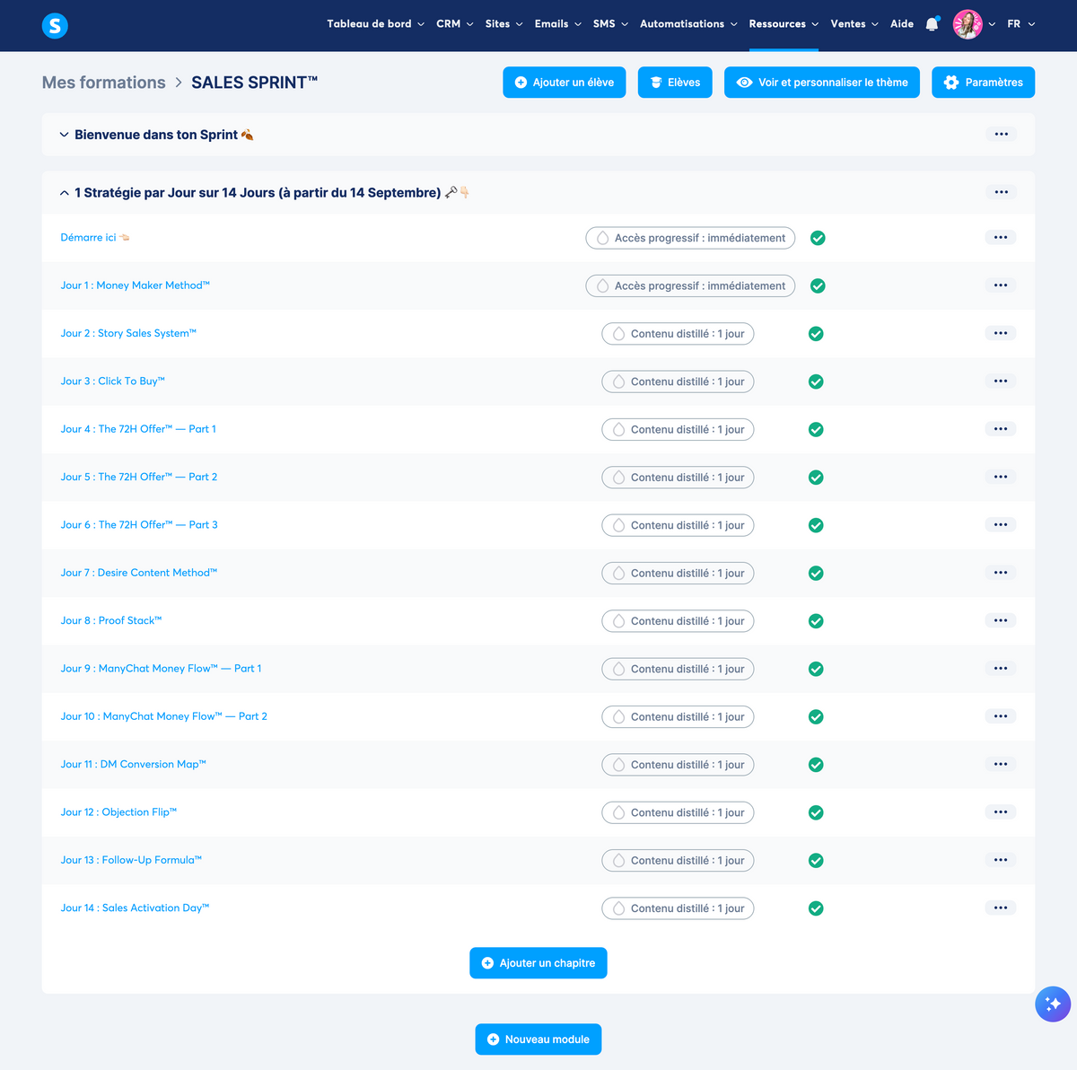 SALES SPRINT : 14 Stratégies de vente à tester en 14 Jours